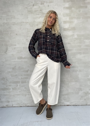 Ayla check skjorte Brown/Black Moshi Moshi 